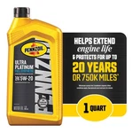 Pennzoil Ultra Platinum Full Synthetic 5W-20 Motor Oil, 1 Quart (6 Pack). Fixed Price $43.00.