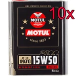 Case Of Motul Classic 2100 15W-50 Semi-synthetic Engine Motor Oil 2L. Fixed Price $188.88.