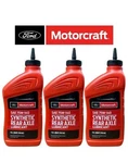 Motorcraft 75W140 Synthetic Gear Oil Fluid Rear Axle Lubricant Ford Oem - 3 Pack. Fixed Price $94.99.