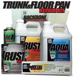 Kbs; Trunk & Floor Pan Repair Kit; Klean Rustblast Rustseal;; Satin Black. Fixed Price $116.99.