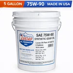Lucas Oil 10072 75W-90 Synthetic Gear Gallon Trans Differential Lube. Fixed Price $139.95.
