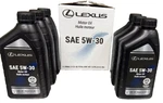 Toyota/lexus Motor Oil 5W-30 Case Of 6 Quarts 00279-1QT5WLX. Fixed Price $39.00.
