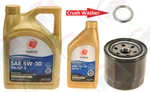 6QTS. Idemitsu 5W-30 Synthetic Oil + Filter Crush Washer For Mitsubishi. Fixed Price $66.20.