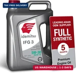 Idemitsu IFG3 5W-30 SP/GF-7A Motor Oil Quart Precision Engineered For Maxi. Fixed Price $75.42.
