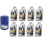 Mobil 1 0W40 Dexos 8 Quart Oil/ac Delco PF63 Filter Change Kit. Fixed Price $83.99.