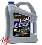 Lucas Oil 10287 Sae 15W-40 CK-4 Heavy Duty Motor Gallon. Fixed Price $34.99.