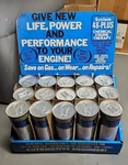 System 48-PLUS Engine Therapy Protect Oil Additive Counter Display Of 15 Cans. Fixed Price $112.49.