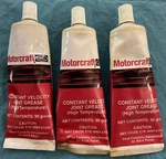 Lot Motorcraft Ford Constant Velocity Joint Grease Tube E43Z-19590-A High Temp. Fixed Price $24.00.