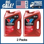 2 Pack Valvoline High Mileage With Maxlife Technology Sae 5W-30 Synthetic Blend. Fixed Price $35.44.