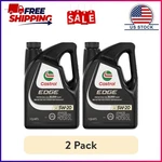 (2 Pack) Castrol Edge 5W-20 Advanced Full Synthetic Motor Oil, Quarts. Fixed Price $44.99.