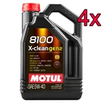 Case Of Motul 8100 X-clean GEN2 Full Synthetic 5W-40 Engine Motor Oil 5L. Fixed Price $185.88.
