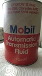 Vintage Mobil Dexron Ii (atf 220) Automatic Transmission Fluid, 1 Quart Can. Fixed Price $40.00.