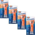 Permatex 81730 Flowable Silicone Windshield And Glass Sealer 6 (4 1.5OZ). Fixed Price $20.95.