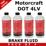 (4-PACK) Motorcraft Dot 4LV High Performance Brake Fluid (16OZ) PM-20 Ford Oem. Fixed Price $54.95.
