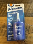 Permatex - Threadlocker Blue 24240 Medium Strength 1.22OZ. Fixed Price $17.99.