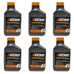6PK Echo Oil 5.2 Ounce Bottles Of 2-CYCLE Power Blend 6450002G. Fixed Price $25.99.