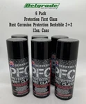 6 Pack Of 12OZ.PROTECTION First Class Rust Corrosion Berkebile 2+2. Fixed Price $99.99.