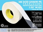 Sold By The Foot: 3M 5430 Uhmw-pe Translucent Squeak Reduction Tape, 2.00 Wide. Fixed Price $17.49.
