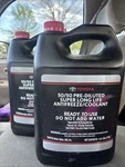 Oem Toyota Lexus Super Long Life Pink Antifreeze Coolant 50/50 Prediluted 2 Pack. Fixed Price $39.99.
