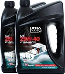 Ultra 1PLUS U1P-AQUA Sae 25W-40 Synthetic Blend 4T Marine Gallon (8 Quarts). Fixed Price $91.38.