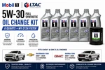Mobil 5W-30 Full Synthetic Oil Kit 6 Qt + M1-212A Filter Silverado Sierra 5.3L. Fixed Price $149.95.