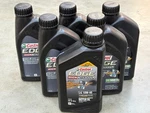 (6) Quarts Castrol Edge High Mileage 10W-40 Advanced Full Synthetic Motor Oil. Fixed Price $54.99.