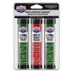 Lucas Multi-purpose Grease 3 Oz Mini Tubes X-tra Heavy Duty & 1 Red Tacky #2. Fixed Price $17.50.
