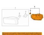 Chevrolet Gm Oem Foglight Driving Lamp-mount Panel Left 22944876. Fixed Price $49.17.