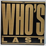 The Who's Last MCA2-8018 Ex Lps Ultrasonic Cleaned. Fixed Price $19.56.