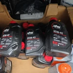 3-QTS Xps Lubricants Sae 5W40 Synthetic Blend 4T Oil Pn #9779133 / #M1396J. Fixed Price $69.00.