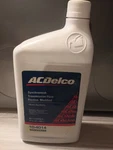 Acdelco 10-4014 Friction Modified Synchromesh Manual Transmission Fluid 32OZ. Fixed Price $25.00.