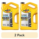 Pennzoil Platinum 5W-20 Synthetic Qt (lot Of 2) Free Shipping. Fixed Price $51.91.