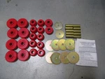 Energy Suspension 8.4102R Body Mount Set Red Polyurethane. Fixed Price $101.99.