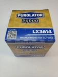 Purolator Oil Filter LX3614, 20K Mile Protection Select Mazda,ford,audi. Fixed Price $5.99.