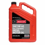 Engine Oil-full Synthetic Diesel Quart Motorcraft XO-5W40-5Q3SD. Fixed Price $75.95.