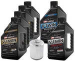 Maxhiflo VTTOCK24 Complete Engine Oil Change Kit For Vtwin Synthetic Blend Ha.... Fixed Price $223.34.