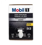 Mobil Advanced Full Synthetic 5W-20 Motor Oil, Extends Engine Life, 12 Quart. Fixed Price $55.00.