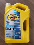 Sae 5W-30 Syn Motor F/mercedes-benz 229.51 229.31 Pennzoil Platinum Euro-l. Fixed Price $79.99.