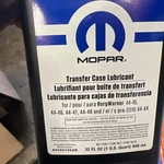Mopar 68089195AB Transfer Case Lubricant. Fixed Price $45.00.