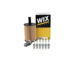 Wix Engine Oil Filter & Ngk Ruthenium Hx Spark Plugs Kit For Eurovan 2.8L V6. Fixed Price $83.95.