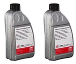 2-LITER Febi Atf Transfer Case Gear Box Oil (red Fluid) For Mercedes Spec 236.14. Fixed Price $52.40.