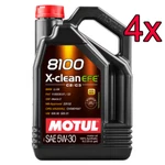 Case Of 4 Motul 8100 X-clean Efe Full Synthetic 5W-30 Engine Motor Oil 5L. Fixed Price $190.88.