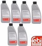 Set Of Quarts 236.14 Red Auto Trans Oil Fluid Febi For Mercedes Jaguar Dodge. Fixed Price $97.62.