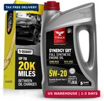 Triax Synergy Srt 5W-20 Full Synthetic, Friction Modified Engine Oil 20K Mil. Fixed Price $65.75.