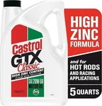Castrol Gtx Classic Motor OIL,20W-50 CONVENTIONAL5 Quart High Mileage Life 03094. Fixed Price $76.99.