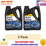 2 Pk Mobil Delvac 1300 Super Heavy Duty Synthetic Blend Diesel Engine Oil 15W-40. Fixed Price $29.96.