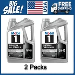 2 Packs Mobil 1 Fs European Car Formula Full Synthetic Motor Oil 5W-40, Quart. Fixed Price $50.14.