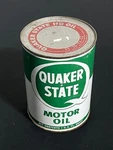 Quaker State Hd Motor Oil 1 Quart Vintage Unopened. Fixed Price $29.99.