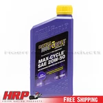 Royal Purple 01316 20W-50 Max Synthetic Motorcycle Oil Quart. Fixed Price $25.99.