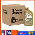 Castrol POWER1 4T 10W-50 Full Synthetic Motorcycle Oil, Quart, Pack Of 6. Fixed Price $61.86.